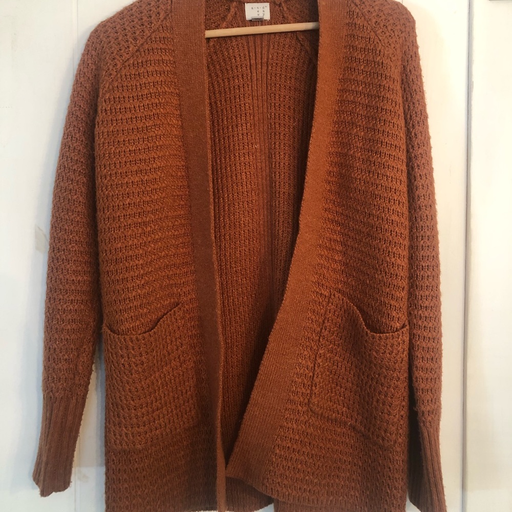 Open Front  Cardigan Sweater